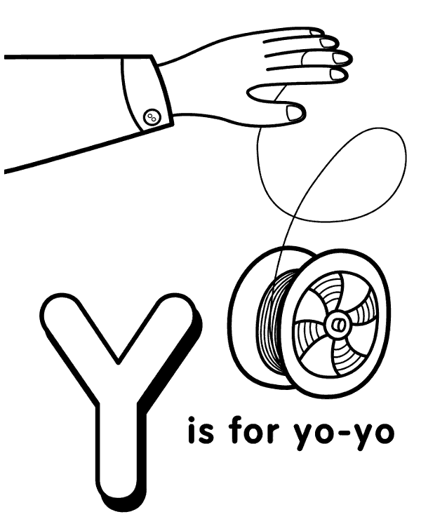 Y for yo yo