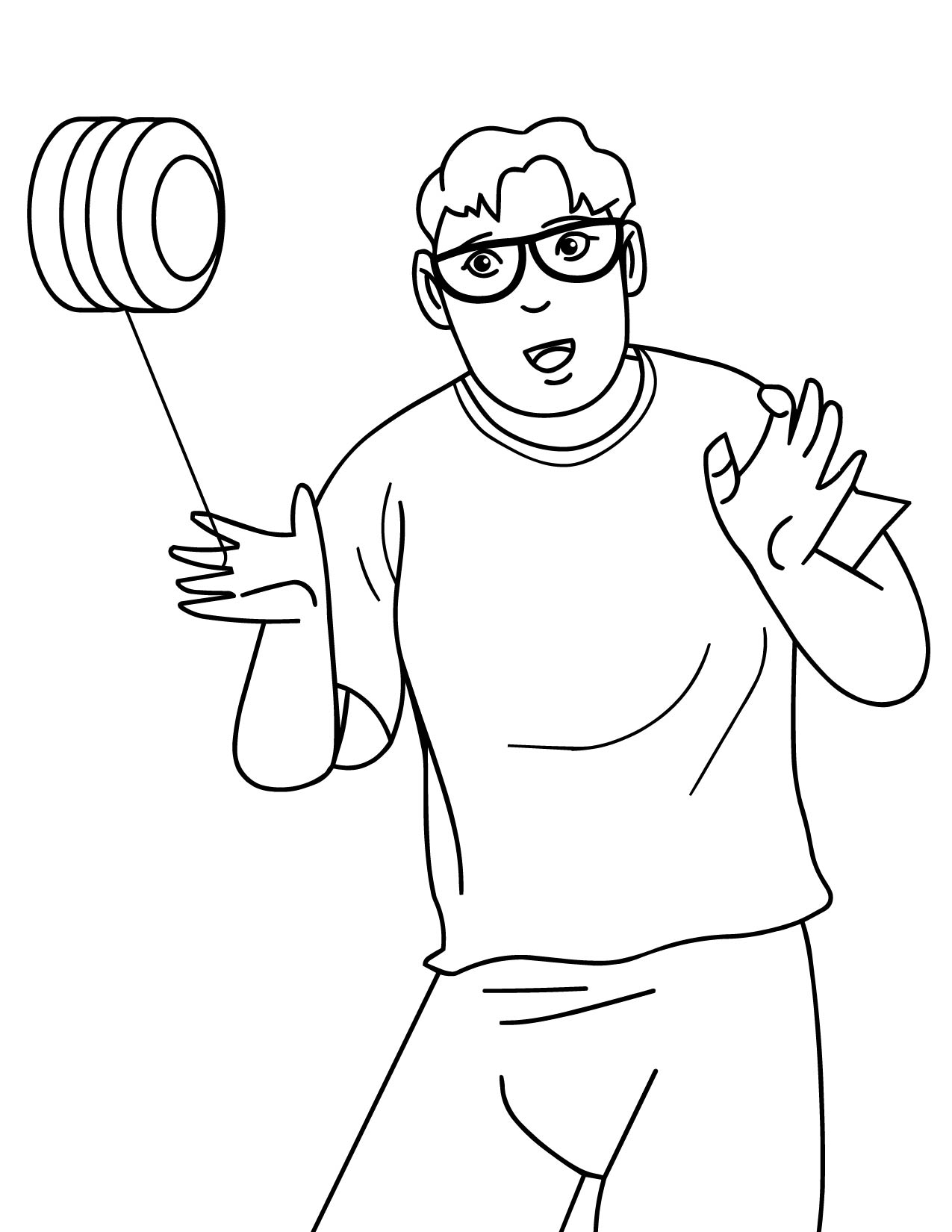 Yo yo coloring pages