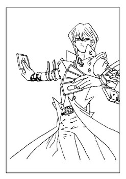 Printable yu gi oh coloring pages collection for kids yugis magical world