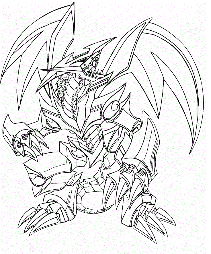 Free printable yugioh coloring pages for kids