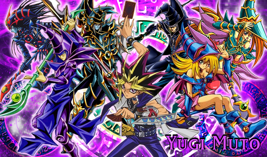 Yugi muto wallpaper yugioh monster cards anime