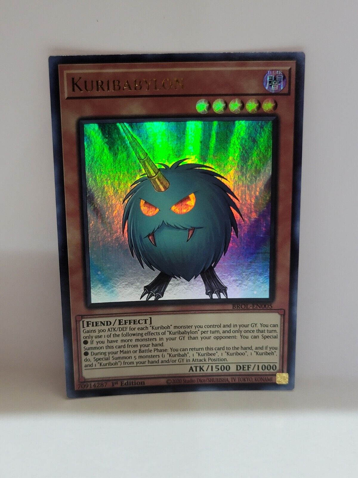 Yugioh kuribabylon x st edition brol