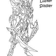 Black luster soldier coloring pages