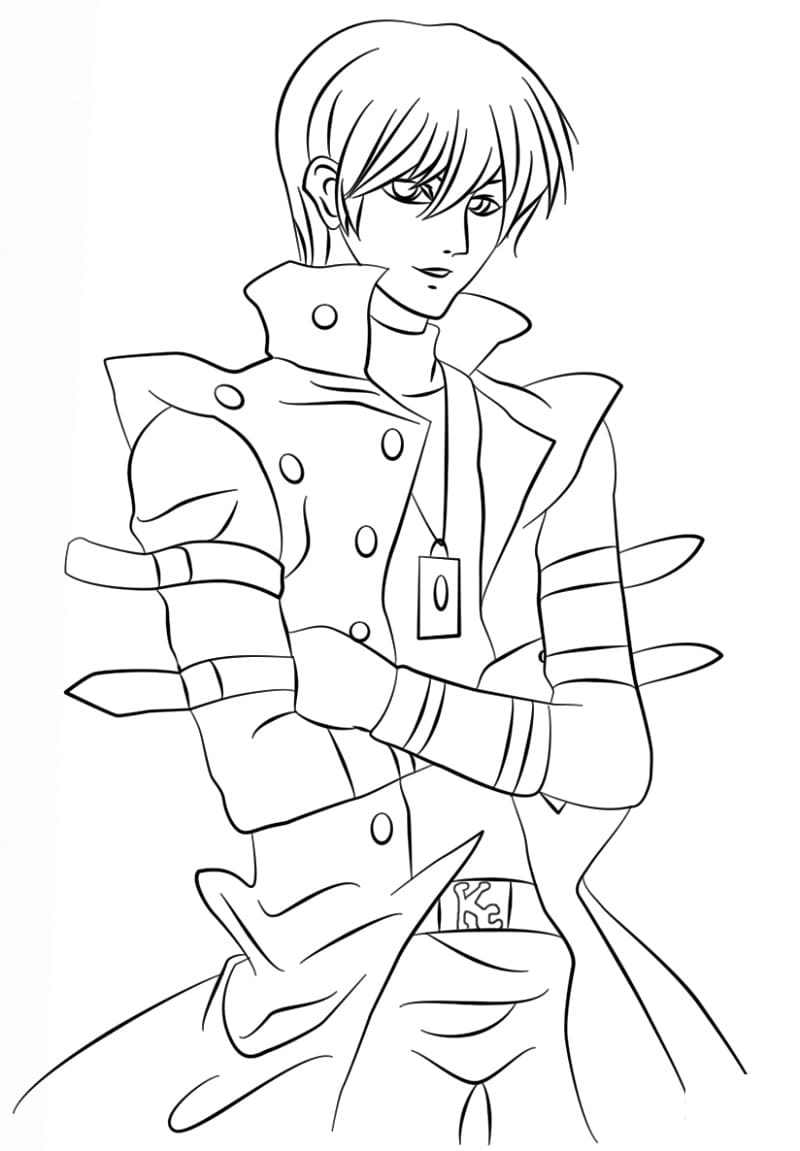 Seto kaiba from anime yu