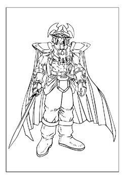 Printable yu gi oh coloring pages collection the ultimate activity for kids