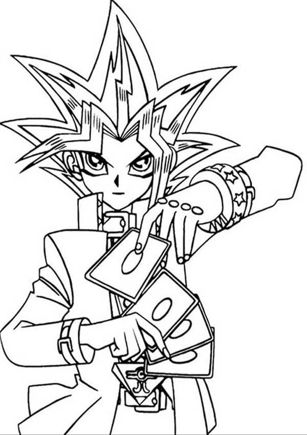 Yu gi oh the movie pyramid of light coloring page