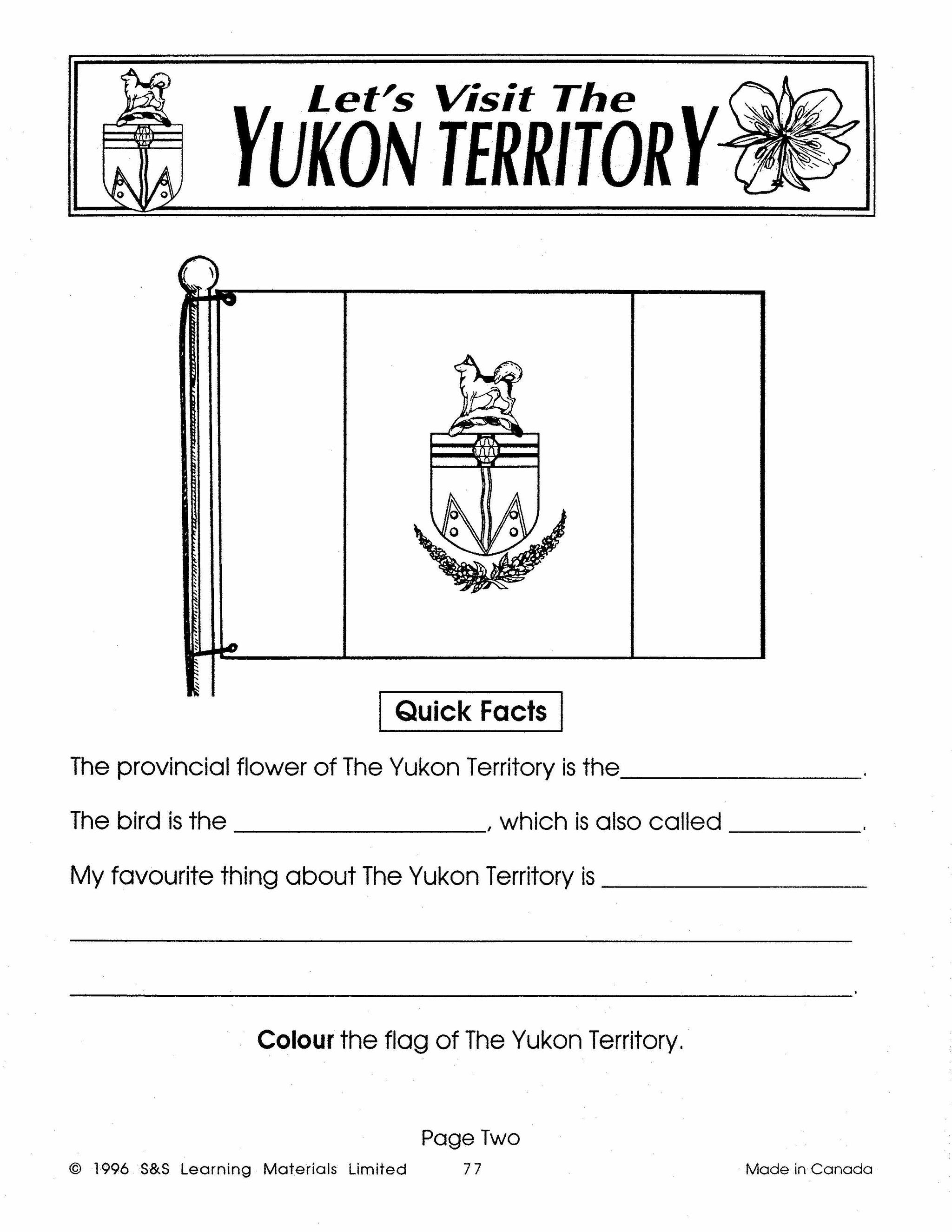 Lets visit the yukon territory grades