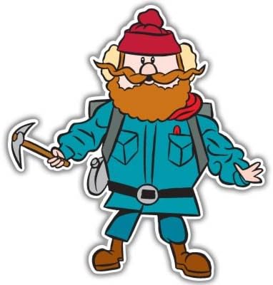 Yukon cornelius rudolph reindeer vynil car sticker decal