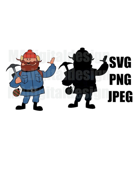 Yukon cornelius from rudolph the red nosed reindeer digital cut file svg png jpeg download now