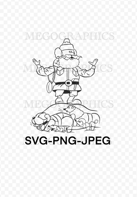 Yukon cornelius with dogs rudolph the red nose reindeer digital download svg png christmas file cricut cutter machines rankin bass