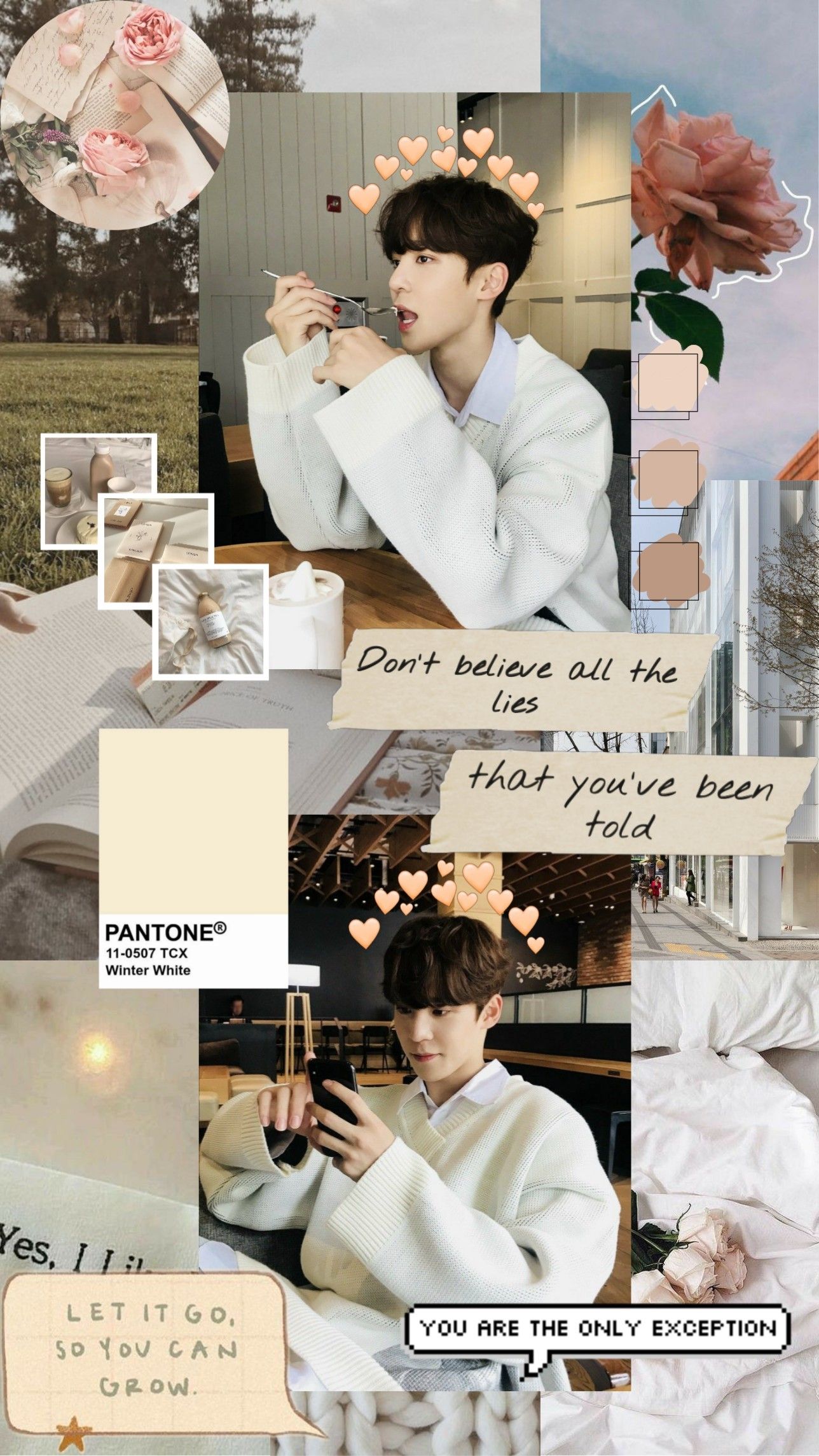 Jeong yunho ateez kpop wallpaper cat pattern wallpaper cute patterns wallpaper