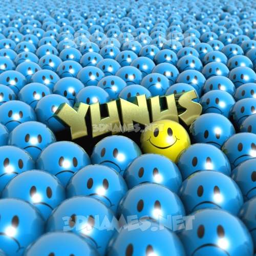 Preview of special smileys d name for yunus