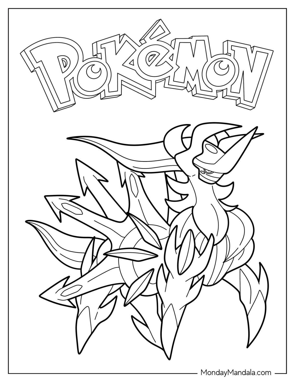 Arceus coloring pages free pdf printables