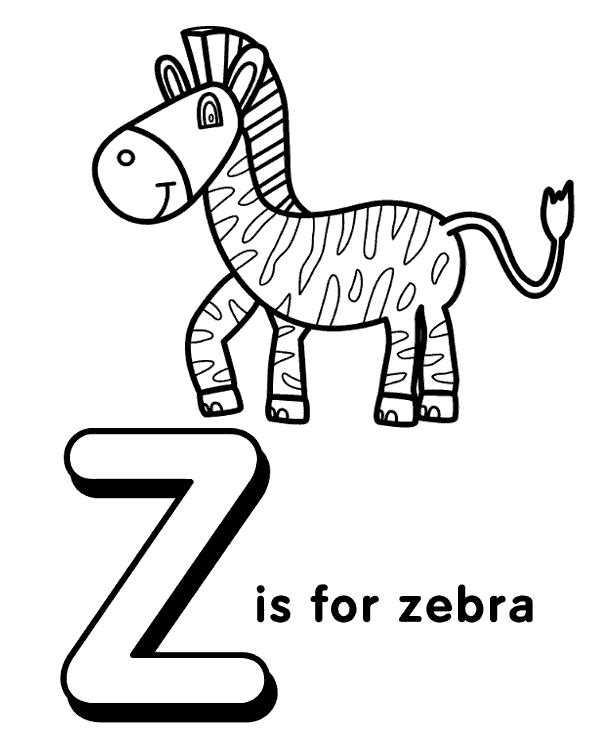 Z for zebra