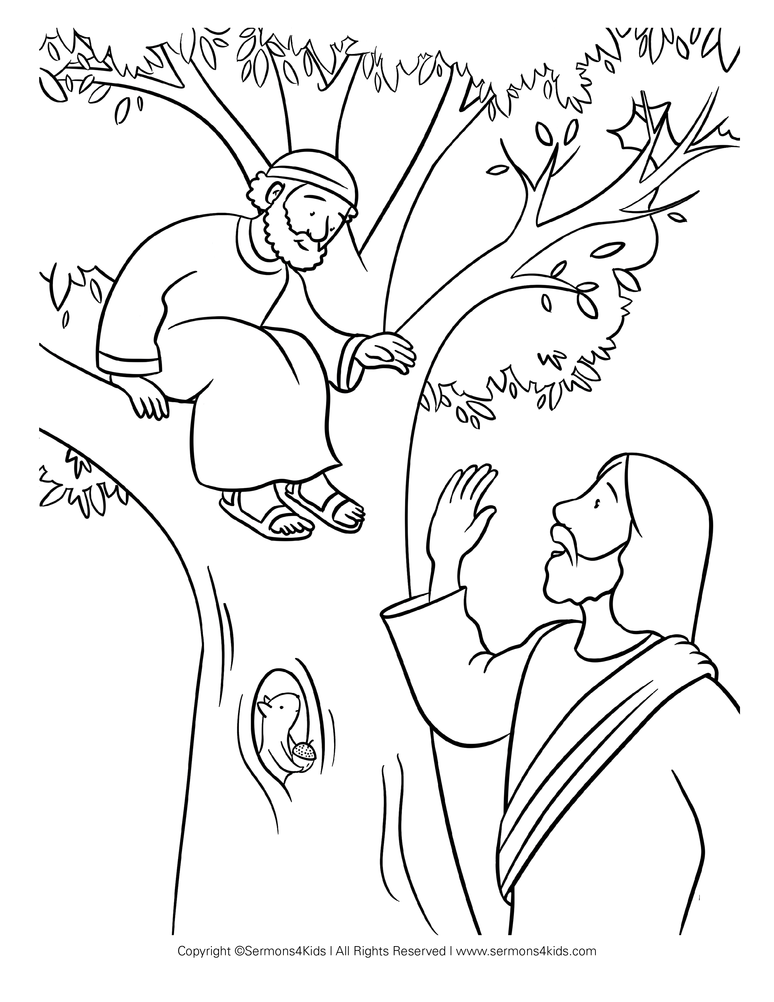 Zacchaeus and jesus childrens sermons from sermo