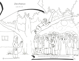 Zacchaeus teach us the bible