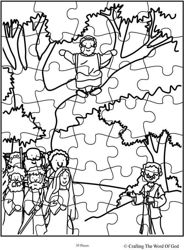 Zacchaeus e down puzzle