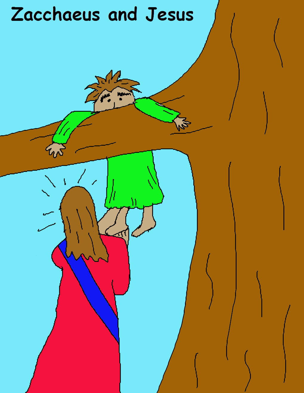 Church house collection blog zacchaeus sunday school lessons