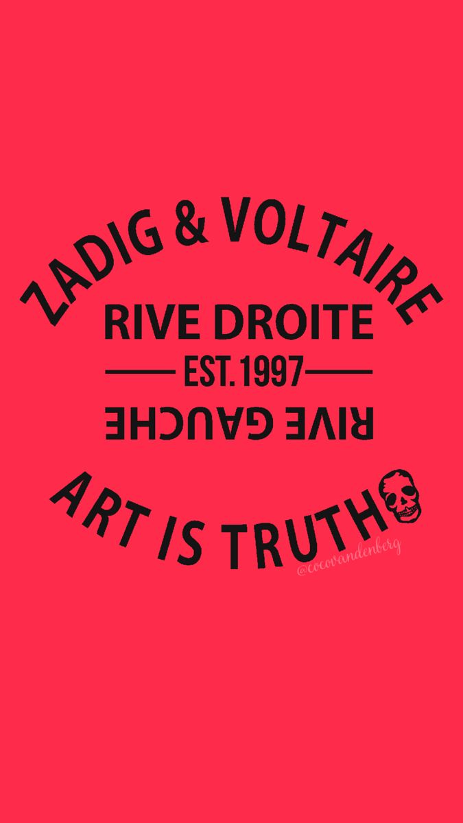 Zadig et voltaire logo background wallpaper achtergronden achtergronden leuke achtergronden