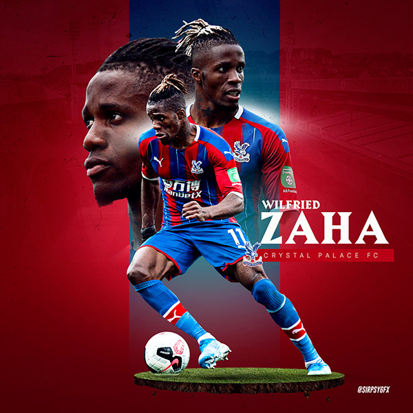 Wilfried zaha images photos videos logos illustrations and branding on