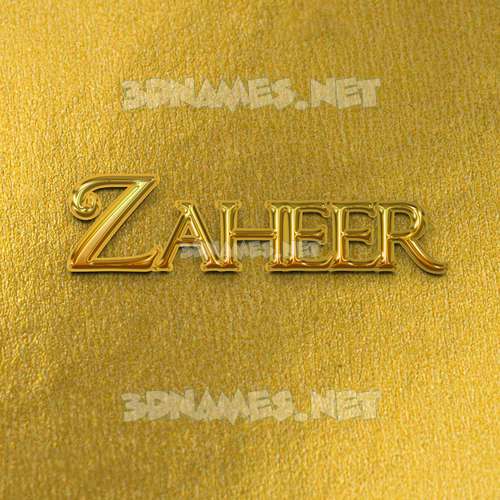 D names for zaheer