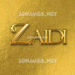 Preview of percent d name for zaidi