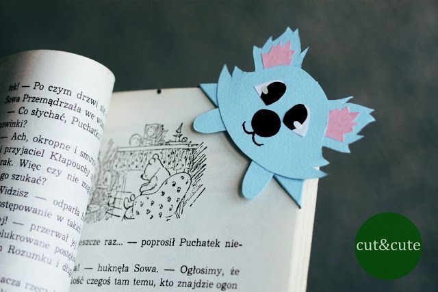 Papierowy zwierzyniec czyli urocze zakåadki naroåne szablon cutcute kindergarten crafts diy notebook diy inspiration