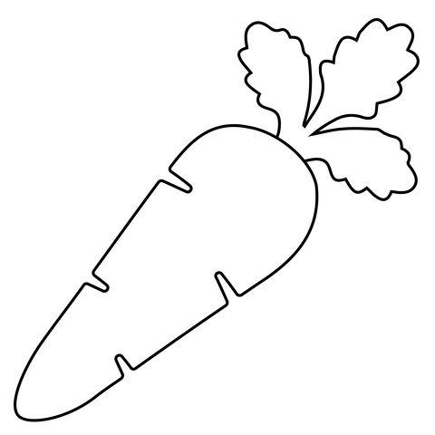 Carrot emoji coloring page free printable coloring pages