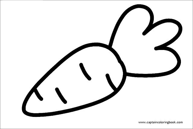 Vegetables drawing for kids coloring pages for kids