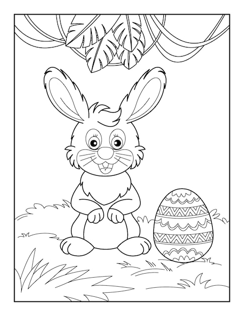 Page color by number bunny coloring page images