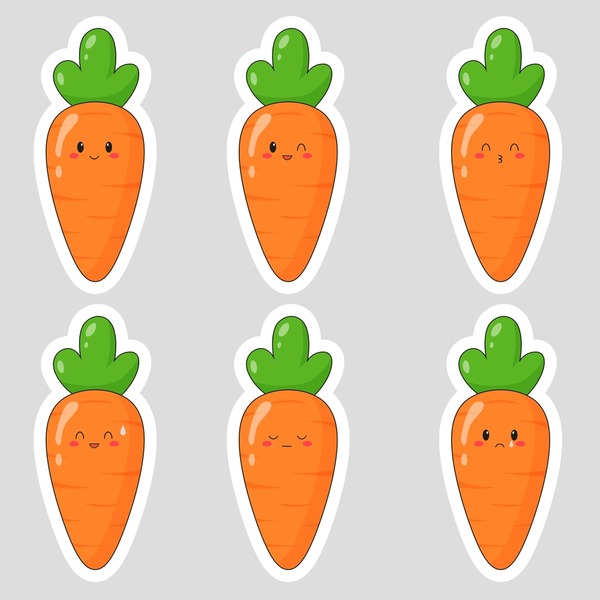 Different carrots royalty