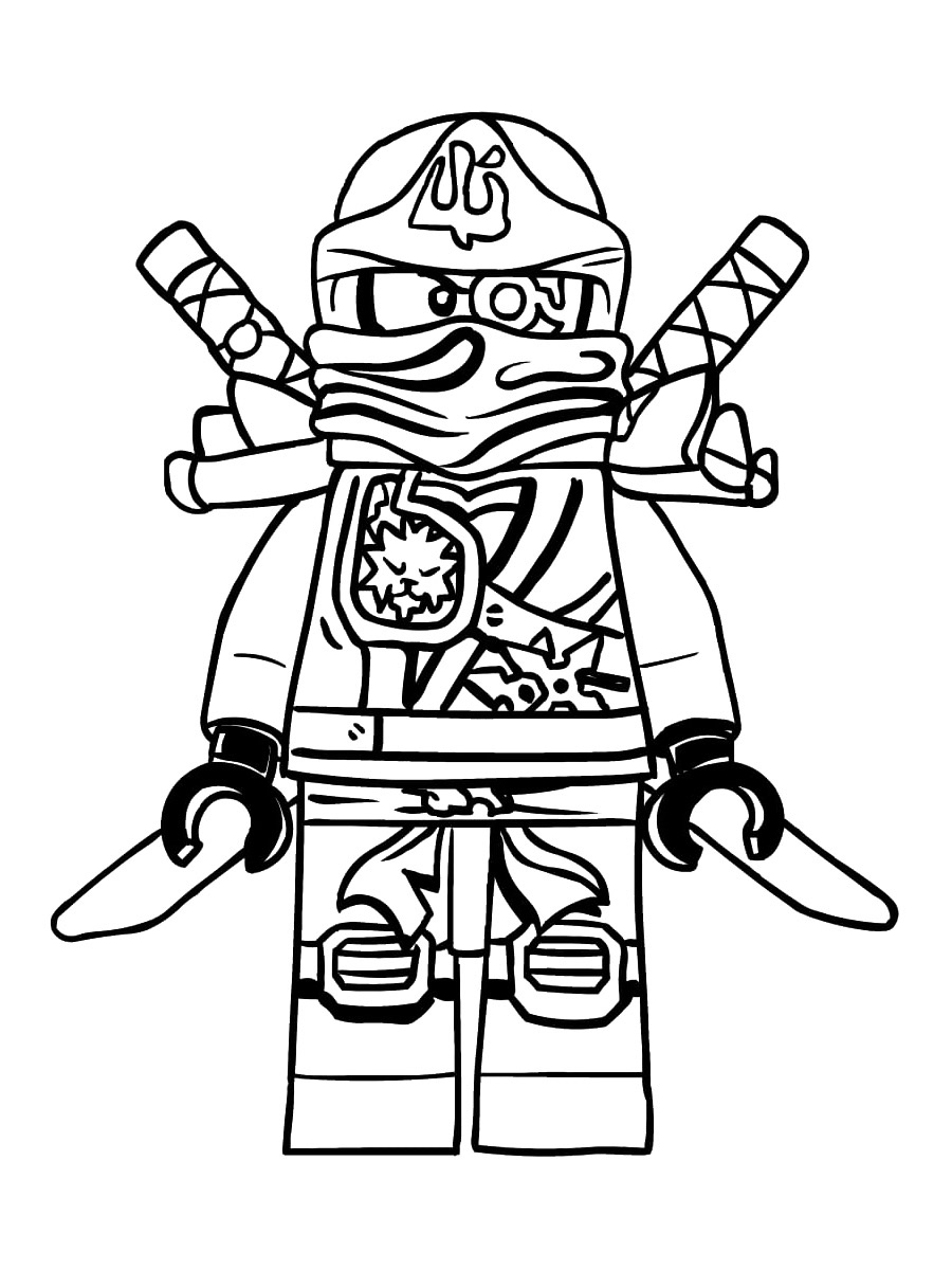 Lego ninjago coloring pages print