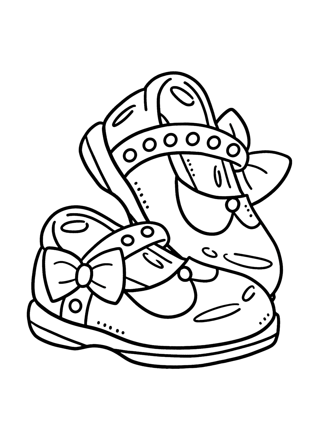 Shoe coloring pag