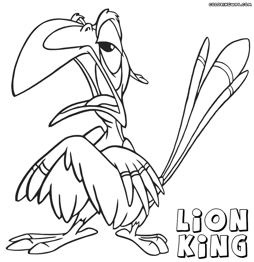 Free zazu coloring pages download free zazu coloring pages png images free cliparts on clipart library