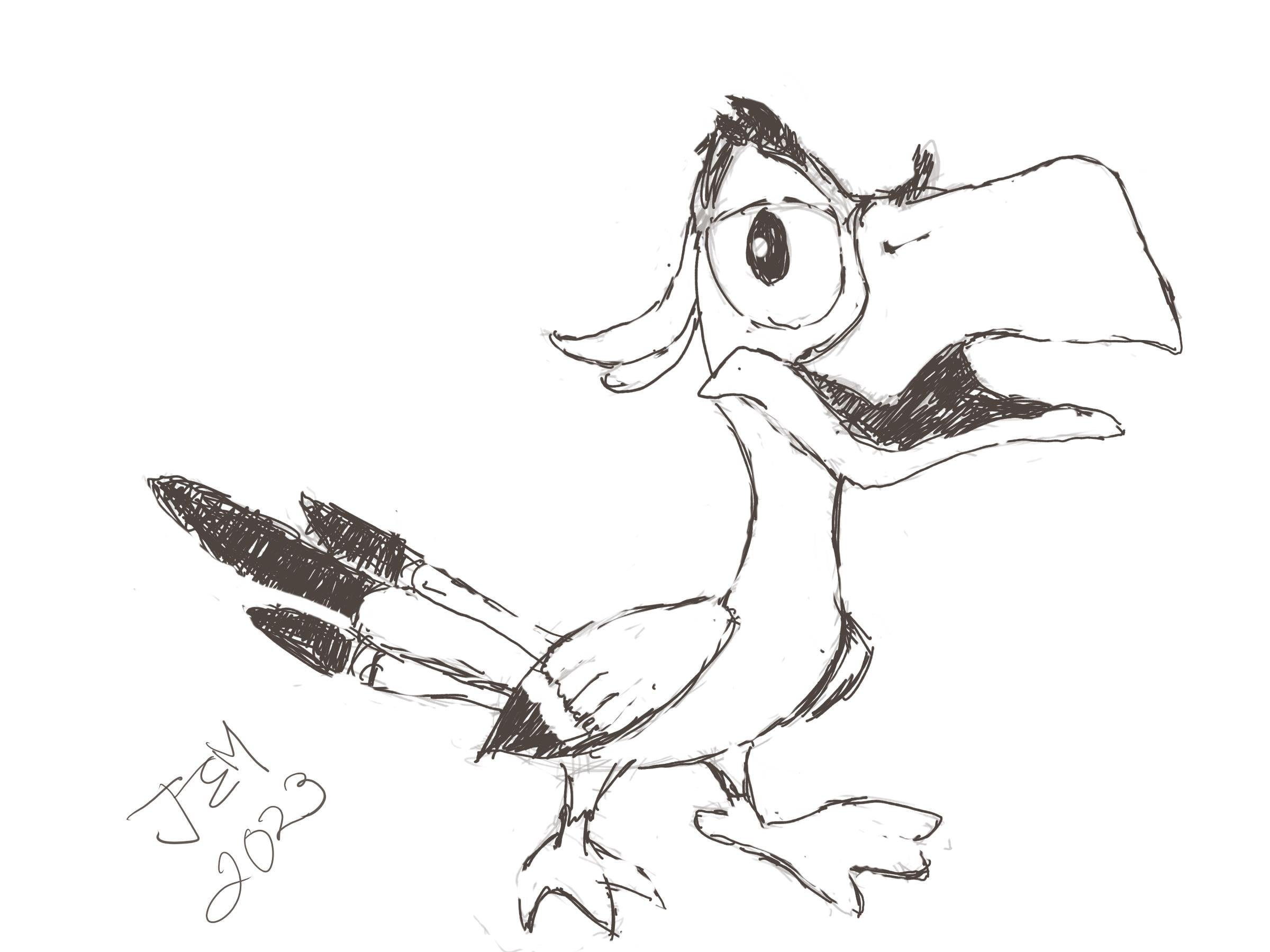 Zazu by me rdrawing