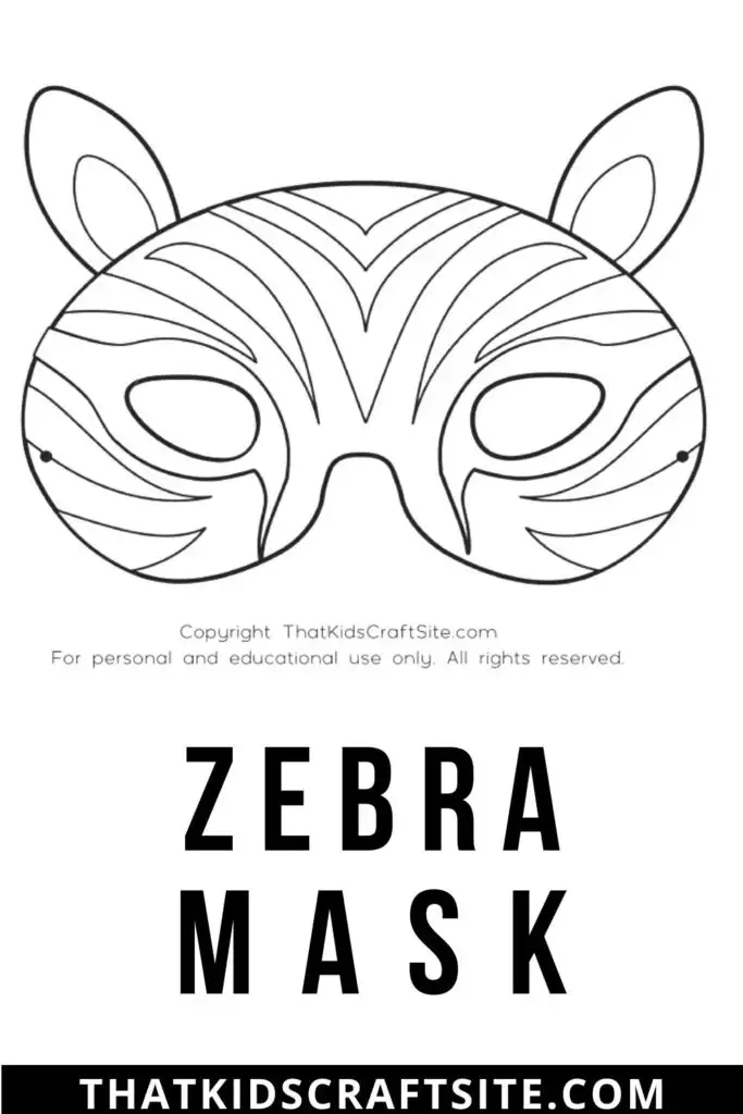 Zebra mask