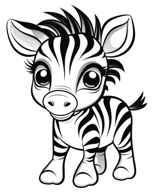Printable pages zebra pages