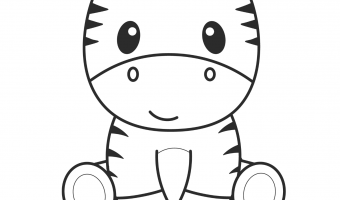 Zebra coloring pages two kids and a coupon