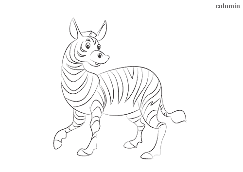 Zebras coloring pages free printable zebra coloring sheets