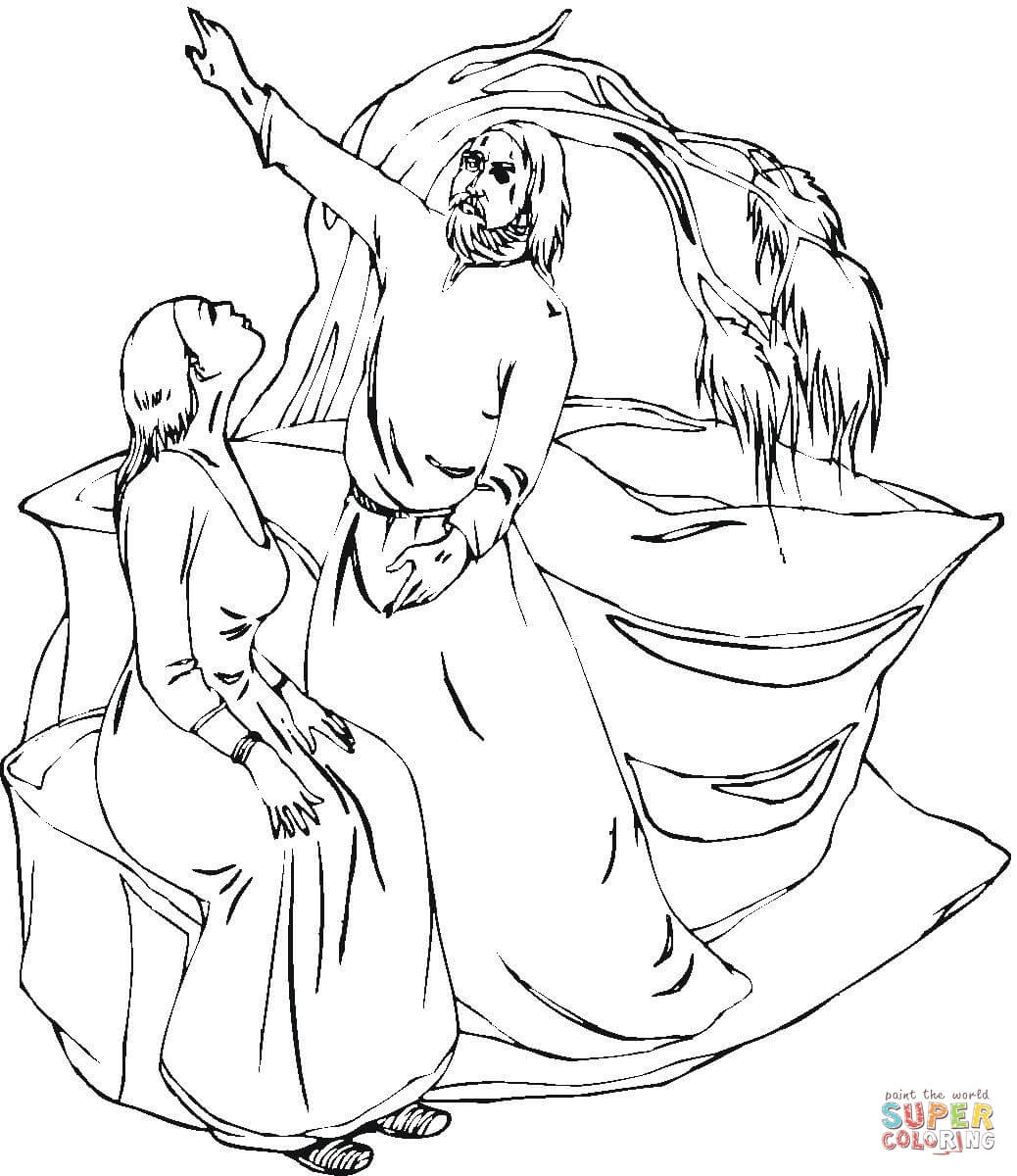 John the baptist coloring page free printable coloring pages