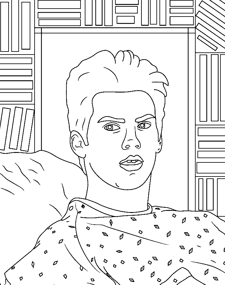 Cobra kai coloring pages printable for free download