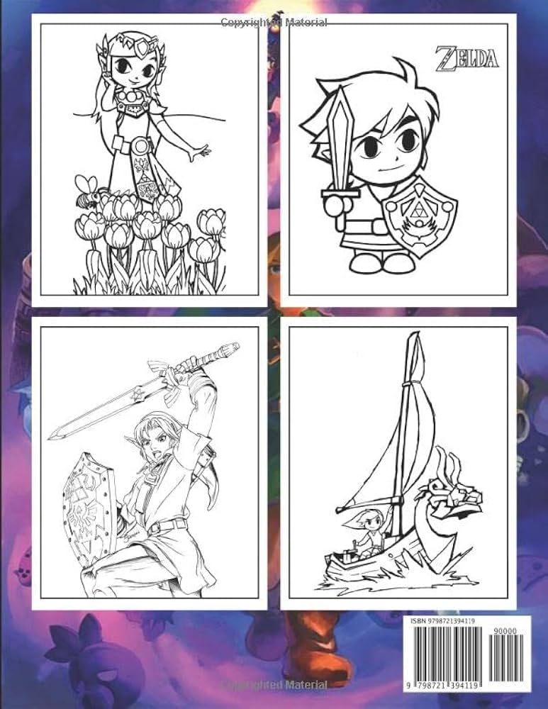 The legend of zelda coloring book impressive the legend of zelda colouring books for adults and kids the legend of zelda colouring pages