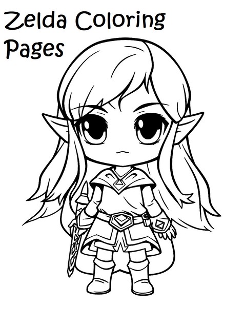 Zelda coloring pages zelda coloring pages free online for â