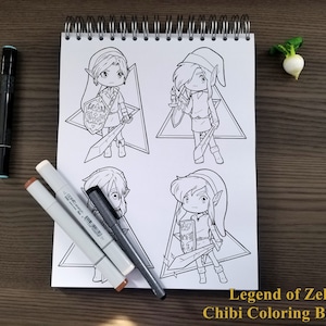 Zelda coloring pages