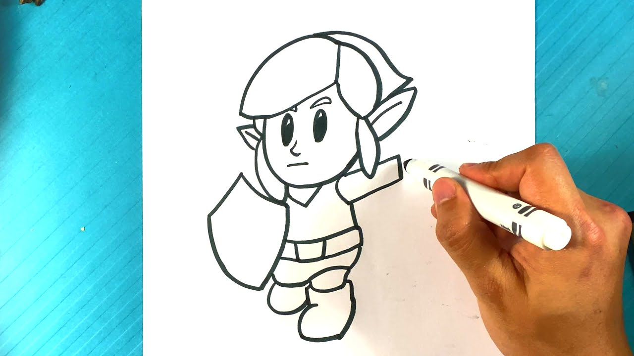 Easy how to draw legend of zelda