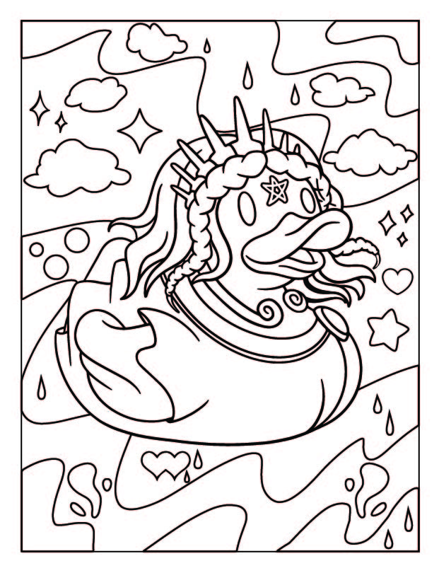 Creppy cute kuwaii coloring pages made by teachers