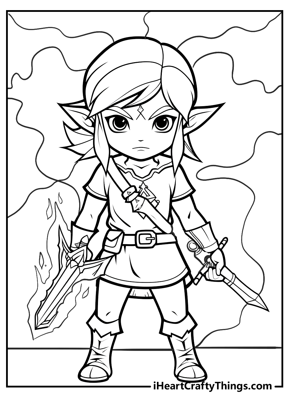 Printable zelda coloring pages updated