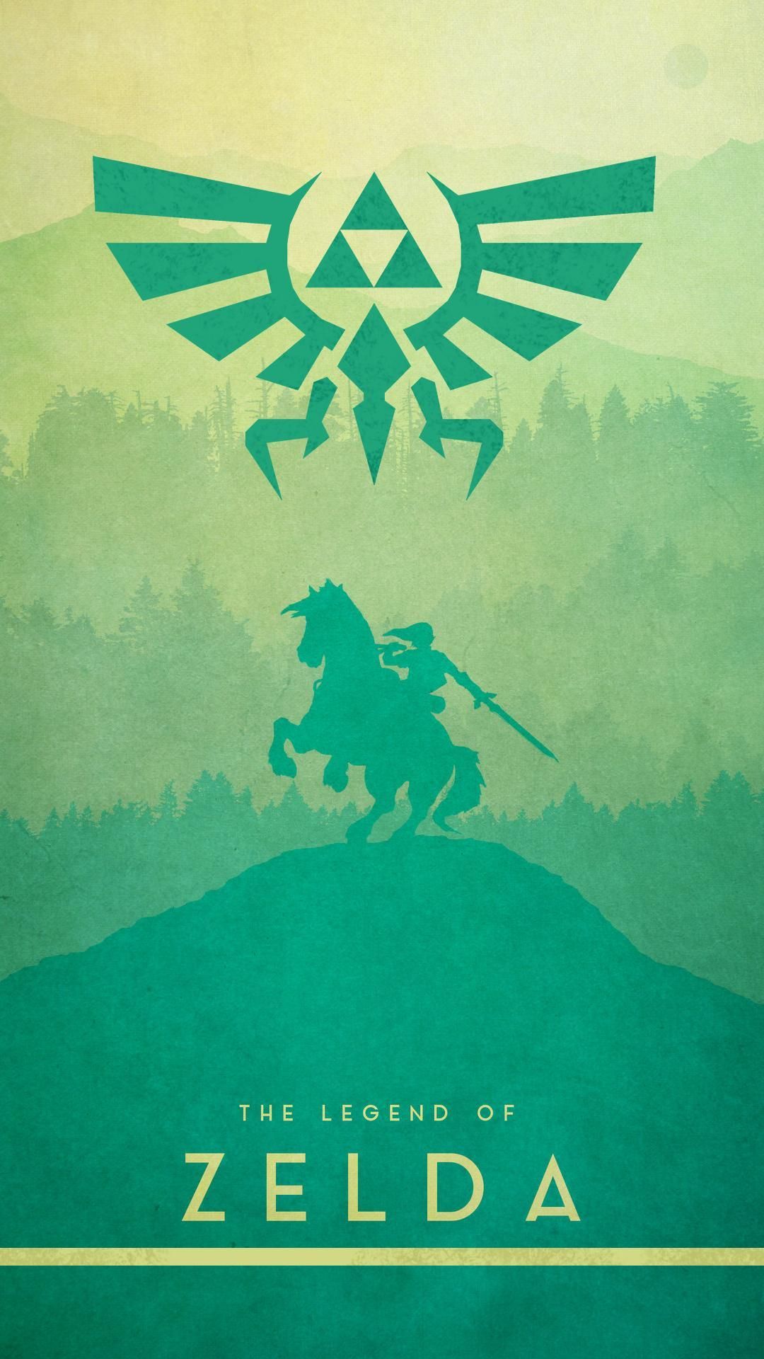 Retro zelda phone wallpapers