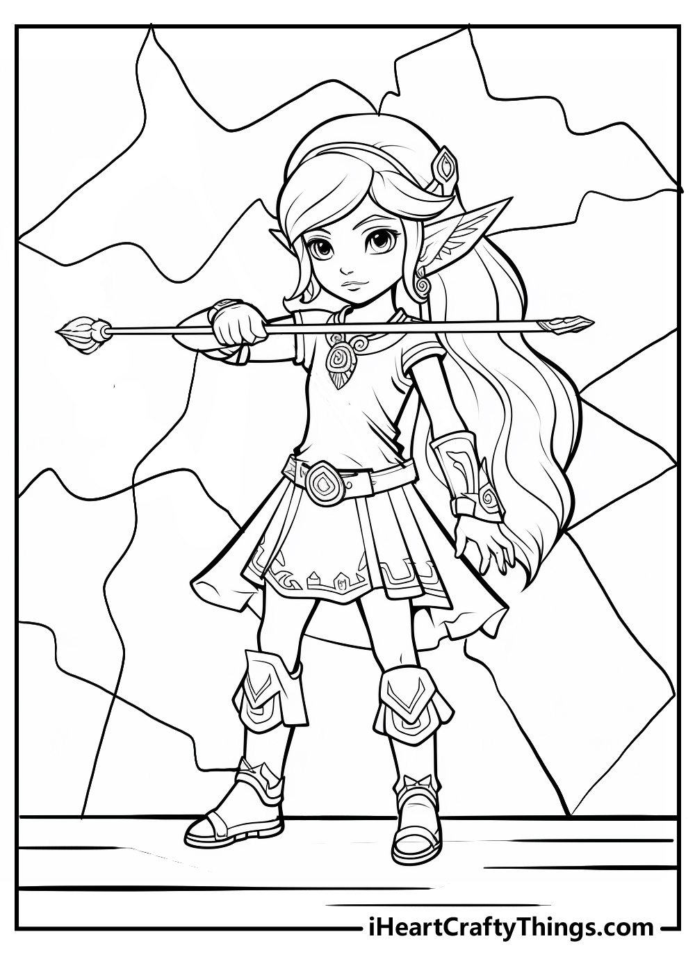 Printable zelda coloring pages updated