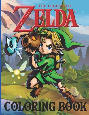 The legend of zelda coloring book unique coloring pages for children and adults a great gift for lovers of the legend of zelda large print paperback the twig book shop